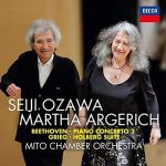 [Album] ⼩澤征爾 & Martha Argerich – ベートーヴェン: ピアノ協奏曲 第2番 & グリーグ: ホルベルク組曲 (2020.05.08/MP3/RAR)