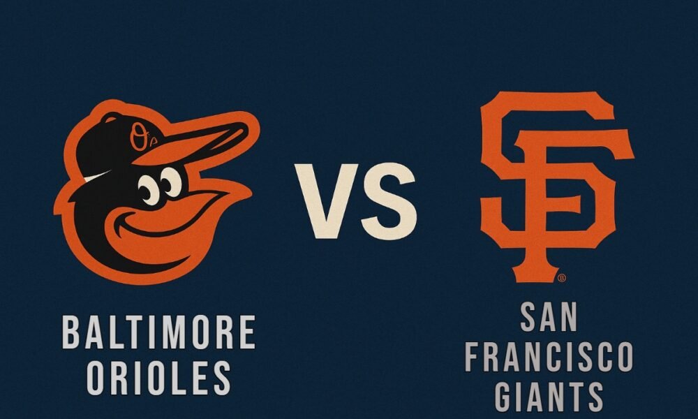 Baltimore Orioles vs San Francisco Giants Match Player Stats