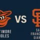 Baltimore Orioles vs San Francisco Giants Match Player Stats