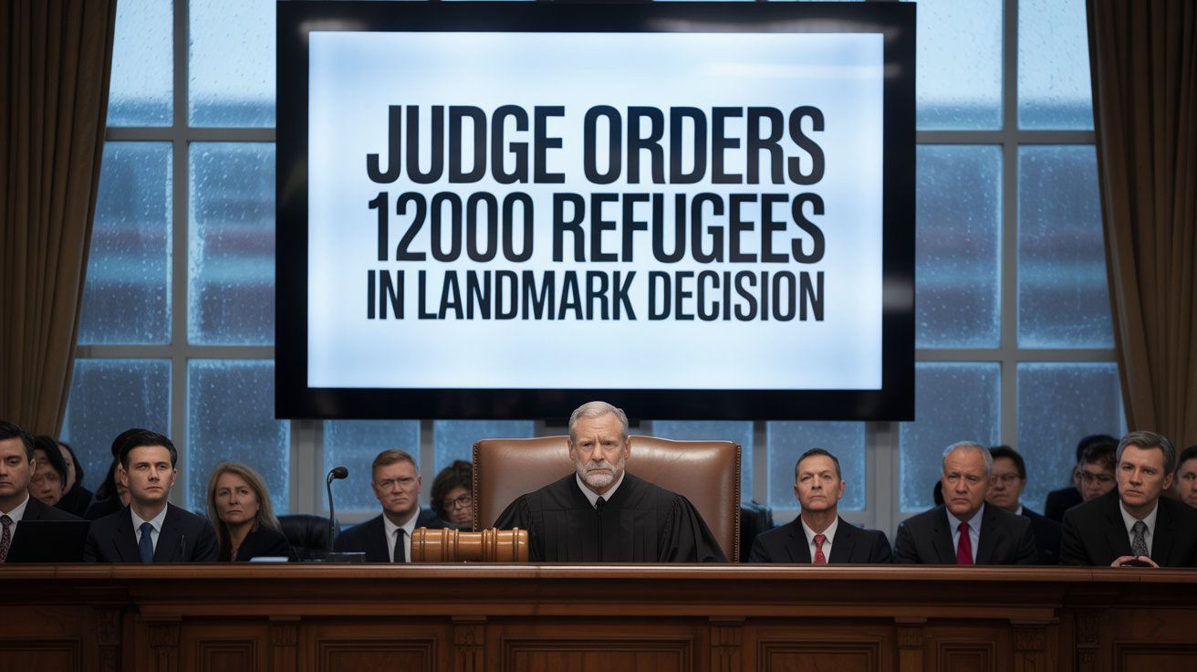 Judge Orders 12000 Refugees