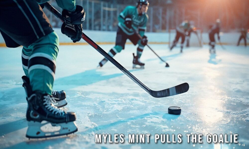 Myles Mint Pulls the Goalie