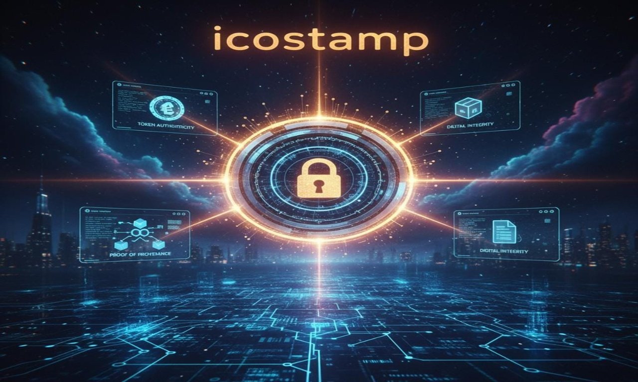 icostamp blockchain stamp authenticity
