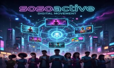 sosoactive media platform showcasing culture, lifestyle, and entertainment