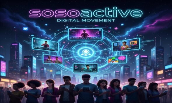 sosoactive media platform showcasing culture, lifestyle, and entertainment
