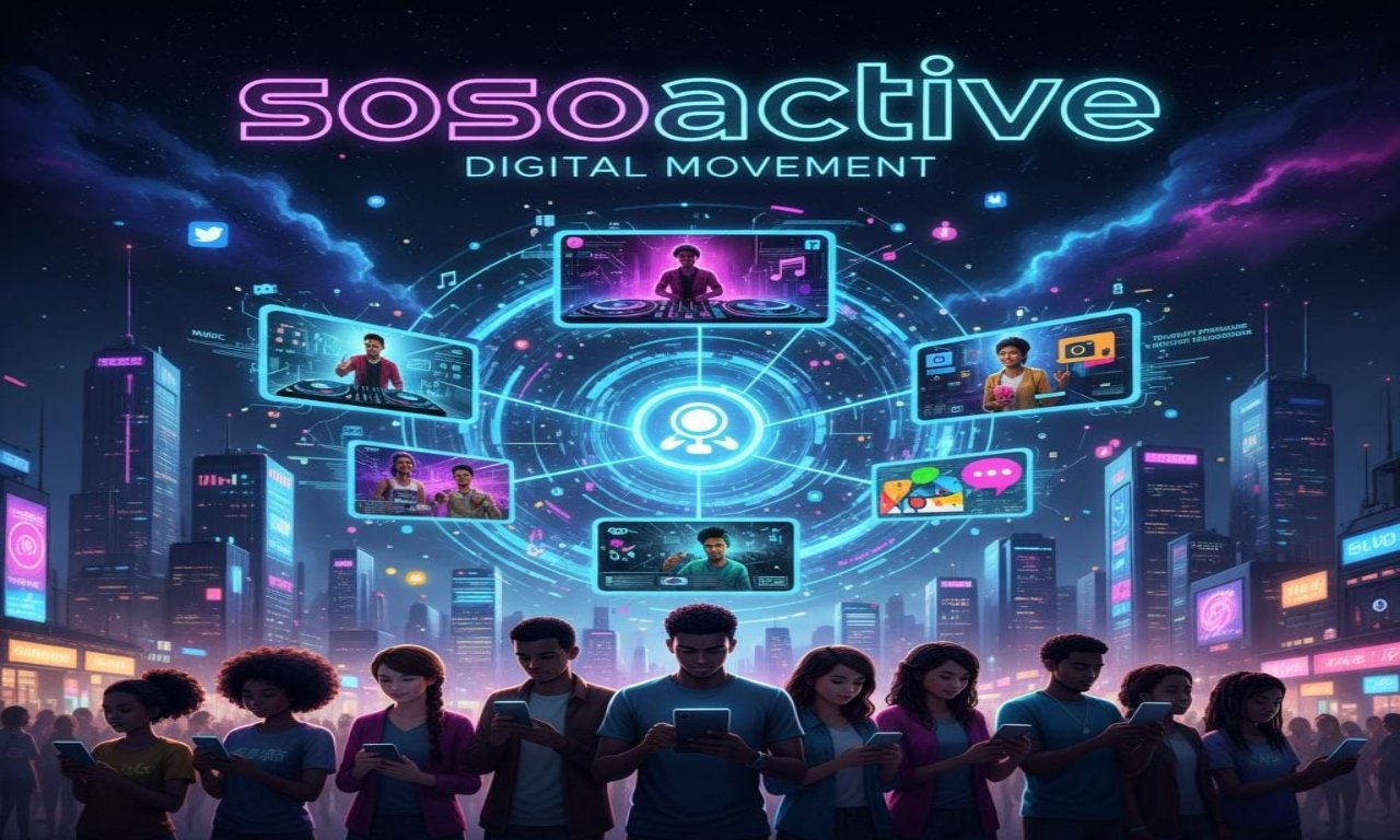 sosoactive media platform showcasing culture, lifestyle, and entertainment