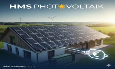 rooftop installation of Hms Photovoltaik solar panels
