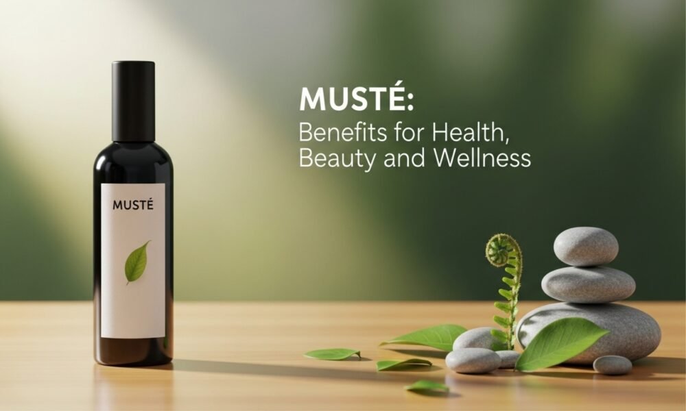 musté natural plant extract for wellness and beauty