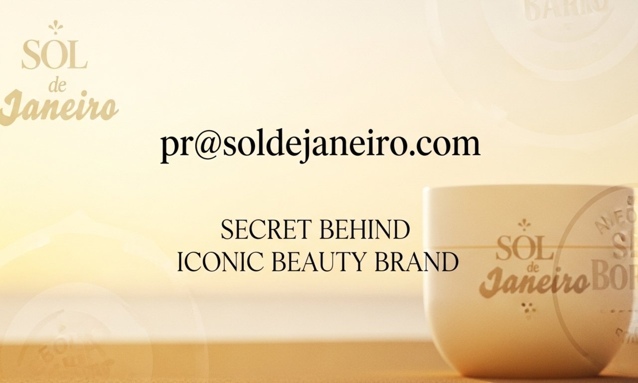 pr@soldejaneiro.com email for Sol de Janeiro brand