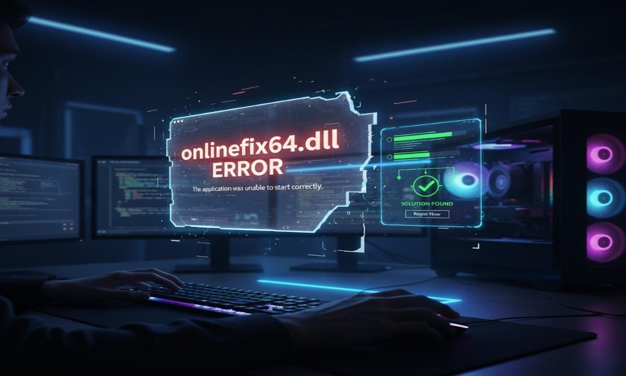 onlinefix64.dll error repair and system solution