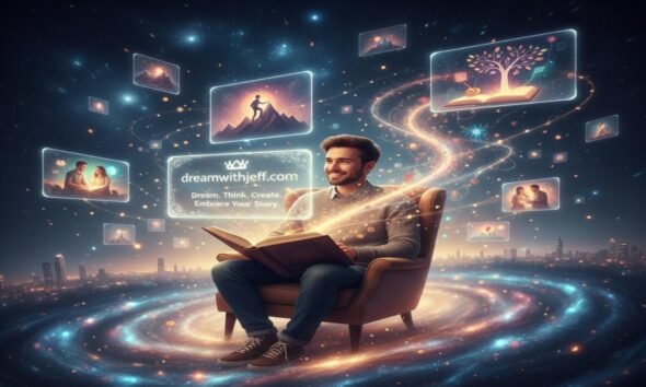 Explore dreamwithjeff .com — a world of creativity, inspiration, and storytelling that empowers dreamers to chase purpose and passion.