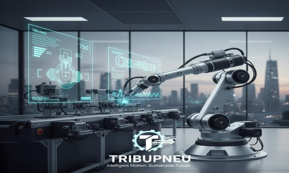 Tribupneu system integrating tribology and pneumatics in modern automation