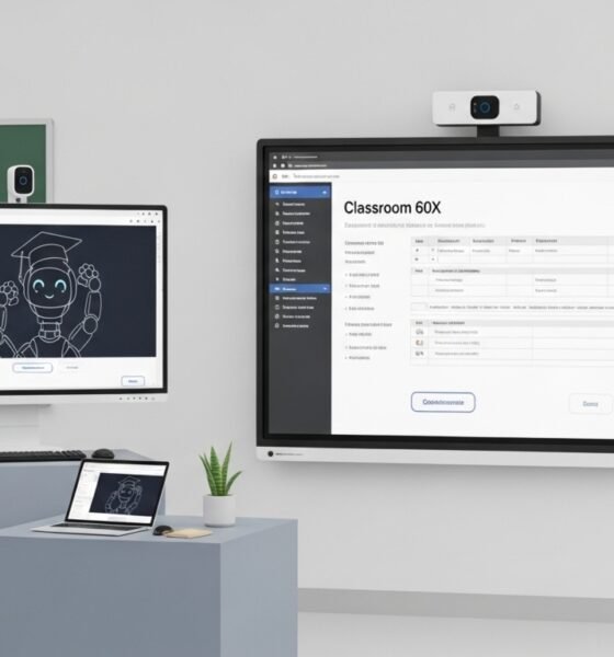 Classroom 60X digital smart classroom innovation