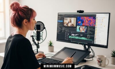 LittleMinaxo creating engaging social media content that inspires creativity and connects with a global online audience