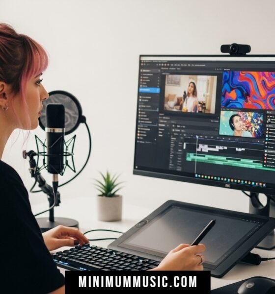 LittleMinaxo creating engaging social media content that inspires creativity and connects with a global online audience