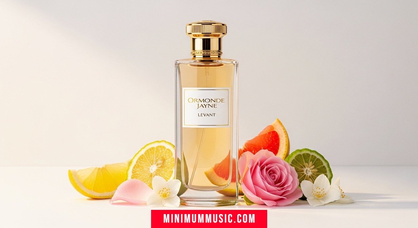 Ormonde Jayne Levant elegant perfume bottle with citrus and floral notes