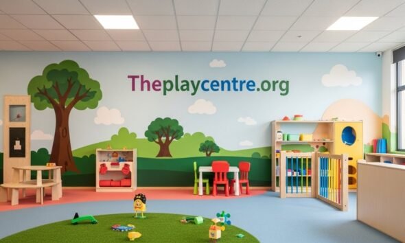 happy family enjoying activities at theplaycentre .org