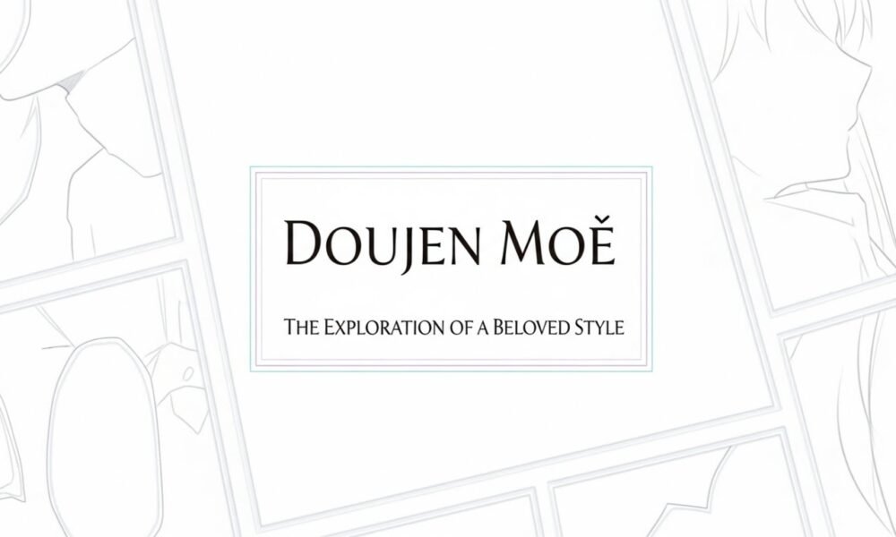 illustration representing Doujen moe culture and aesthetics