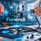 Fonendi digital stethoscope capturing heart and lung sounds in modern healthcare setting